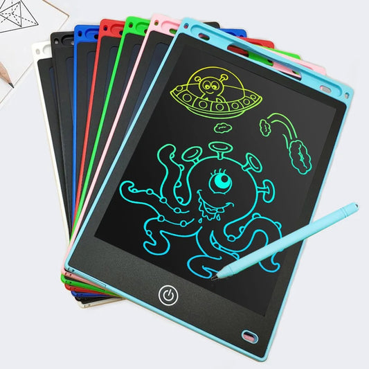 LCD Writing Tablet - Electronic Drawing Tablet For Kids (Random Colors)